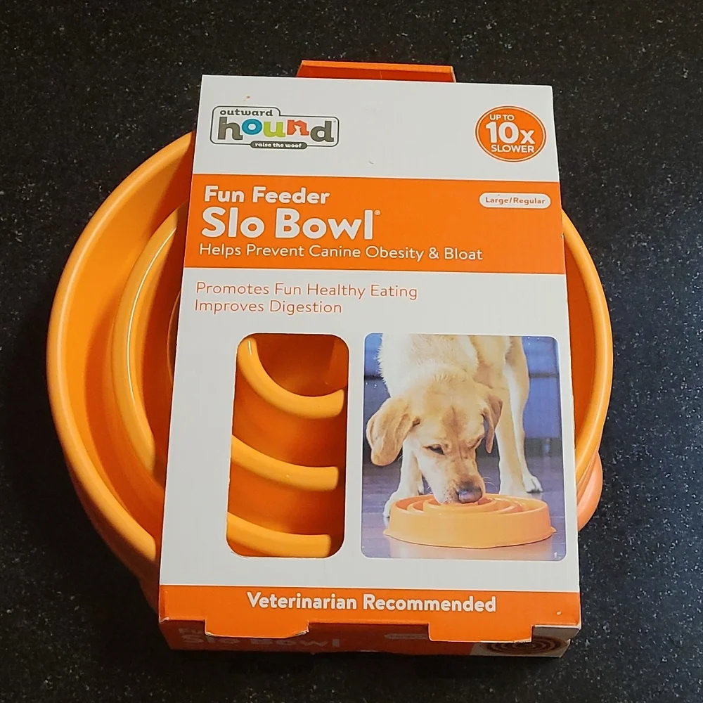 Slo Feeder Dog Bowl